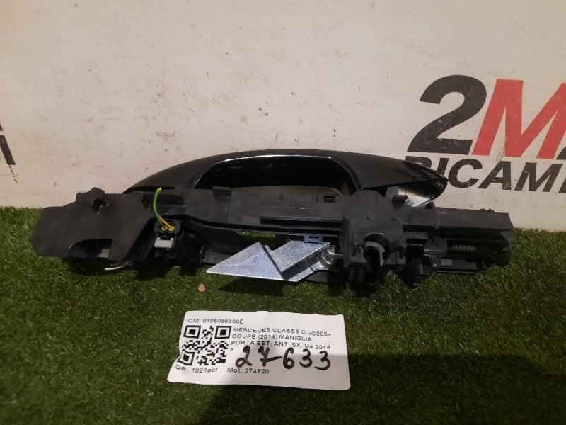 Maniglia Porta EST ANT SX 0105096300E Mercedes Classe C C205 Coupé 2014