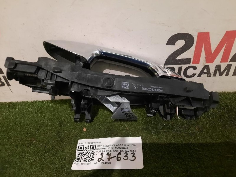 Maniglia Porta EST ANT SX 0105096300E Mercedes Classe C C205 Coupé 2014