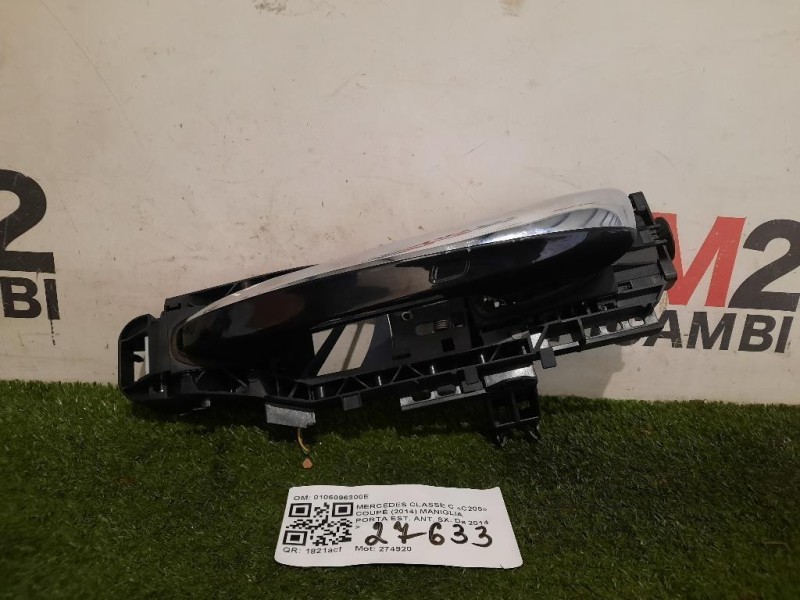 Maniglia Porta EST ANT SX 0105096300E Mercedes Classe C C205 Coupé 2014