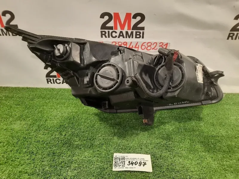 Proiettore ANT SX 1LJ009630-03 Opel Insignia A 2009