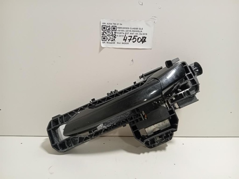 Maniglia Porta EST ANT SX A204 760 21 34 Mercedes Classe GLE W166 2015