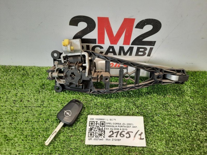 Maniglia Porta EST ANT SX 13255661 Opel Corsa D 2007