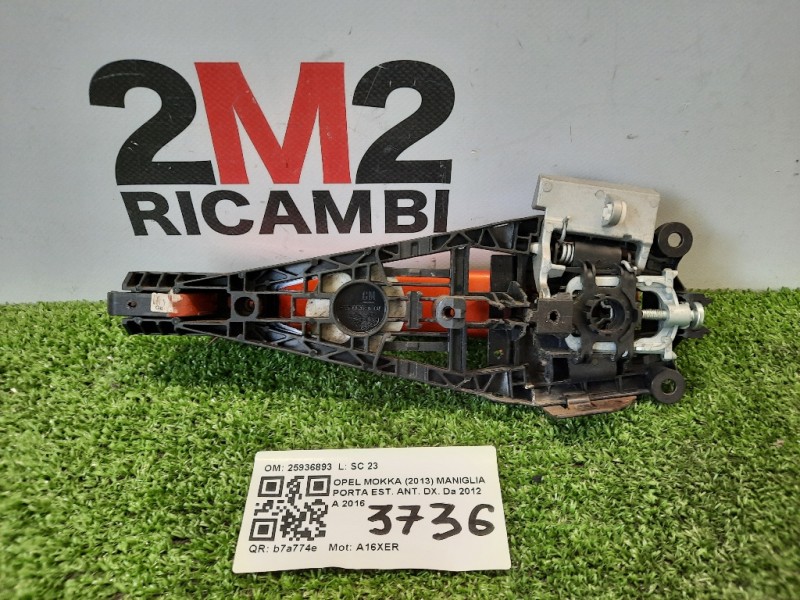 Maniglia Porta EST ANT SX 25936893 Opel Mokka 2013