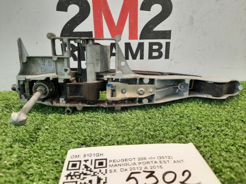 Maniglia Porta EST ANT SX 9101GH Peugeot 208 I 2012