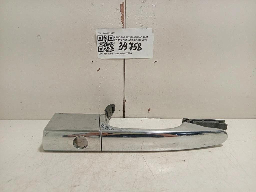 Maniglia Porta EST ANT SX 1401128277 Peugeot 807 2003