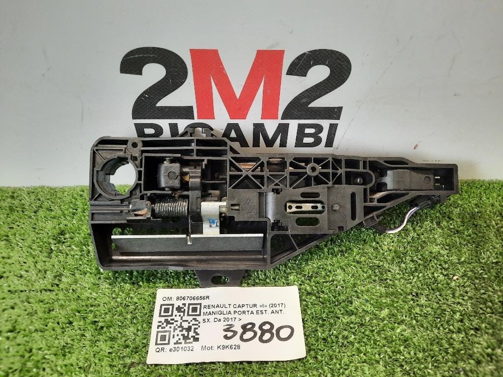 Maniglia Porta EST ANT SX 806706656R Renault Captur I 2017