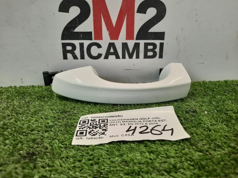 Maniglia Porta EST ANT SX 5G0837205NGRU Volkswagen GOLF VII 2013