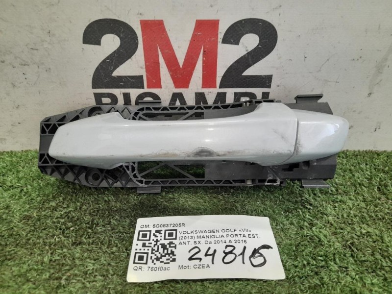 Maniglia Porta EST ANT SX 5G0837205R Volkswagen GOLF VII 2013