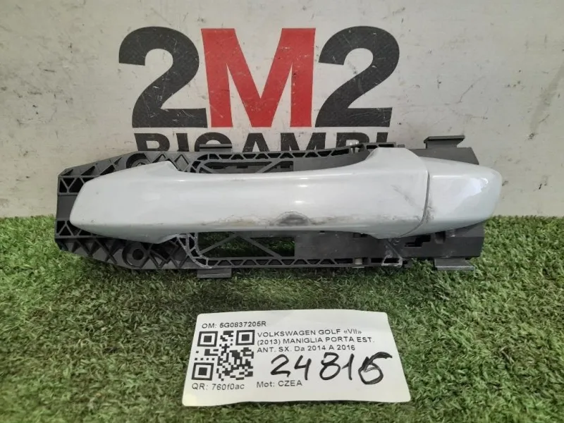 Maniglia Porta EST ANT SX 5G0837205R Volkswagen GOLF VII 2013