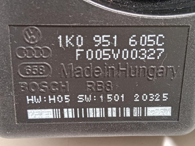 Tromba Clacson 1K0 951 605 C Audi A1 8XK 2015