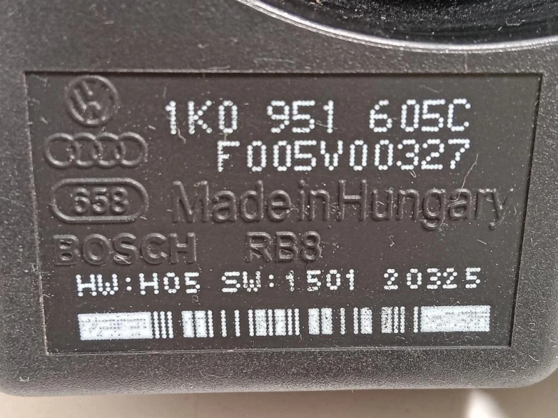 Tromba Clacson 1K0 951 605 C Audi A1 8XK 2015