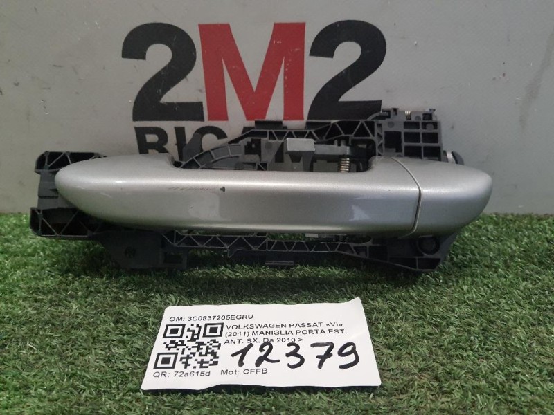 Maniglia Porta EST ANT SX 3C0837205EGRU Volkswagen Passat VI 2011