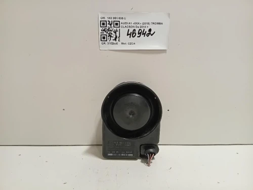 Tromba Clacson 1K0 951 605 C Audi A1 8XK 2015