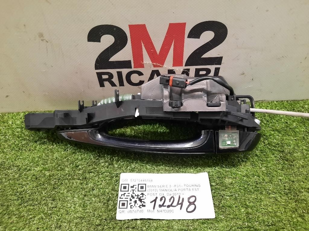 Maniglia Porta EST POST DX 51210445184 Bmw Serie 3 F31 Touring 2012