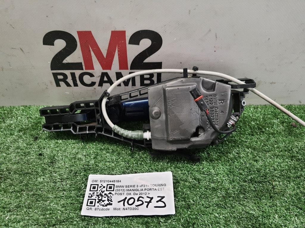 Maniglia Porta EST POST DX 51210445184 Bmw Serie 3 F31 Touring 2012