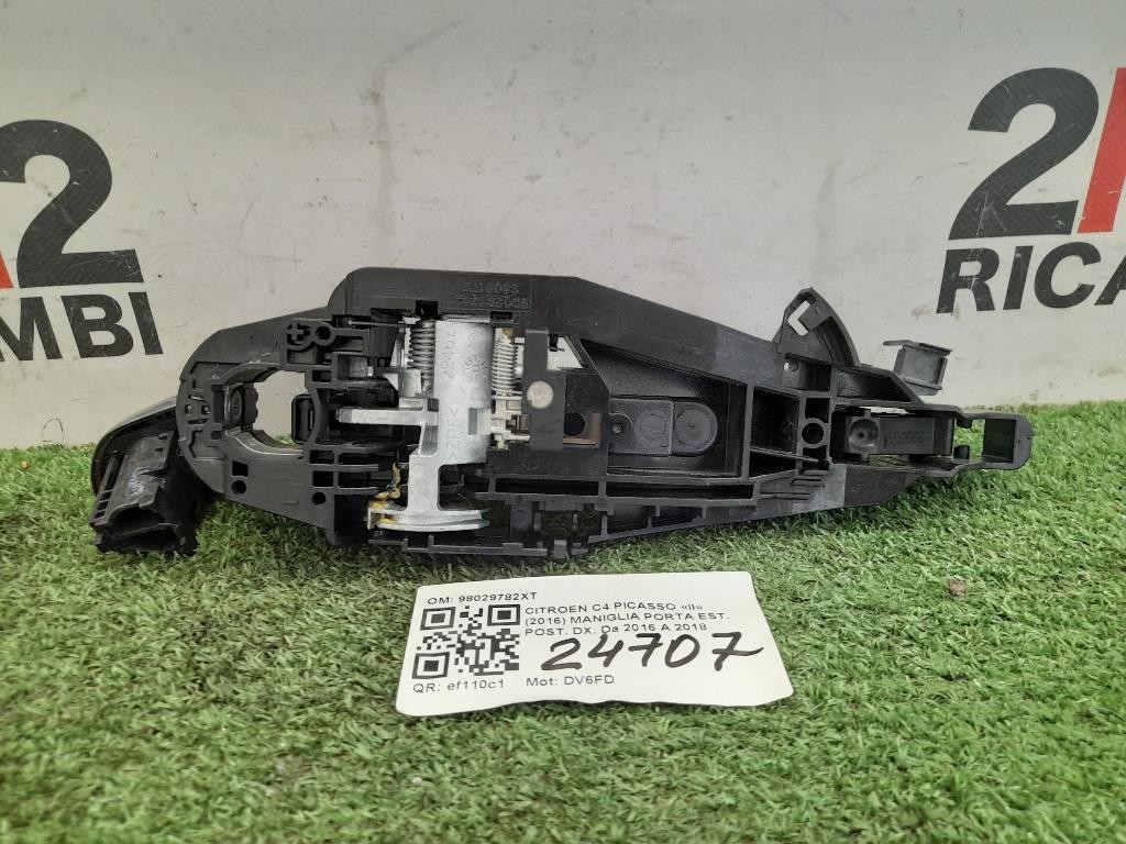 Maniglia Porta EST POST DX 98029782XT Citroen C4 Grand Picasso II 2016