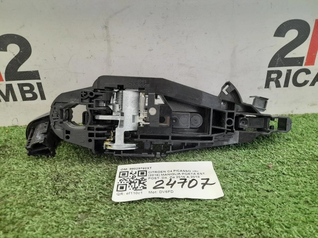 Maniglia Porta EST POST DX 98029782XT Citroen C4 Grand Picasso II 2016