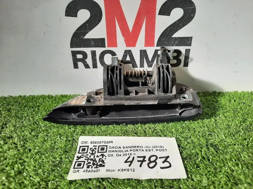 Maniglia Porta EST POST DX 806067028R Dacia Sandero II 2016