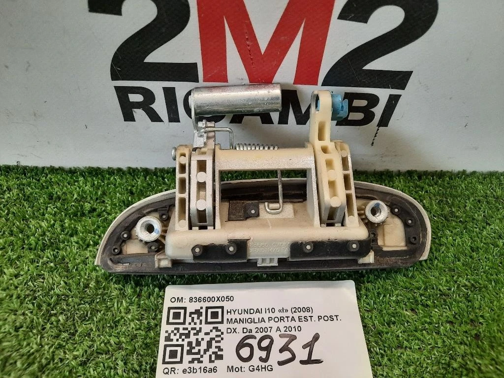 Maniglia Porta EST POST DX 836600X050 Hyundai I10 I 2008