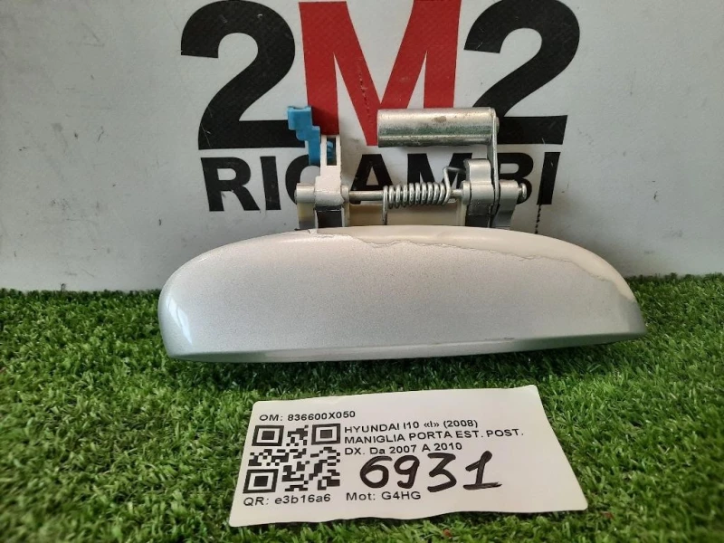 Maniglia Porta EST POST DX 836600X050 Hyundai I10 I 2008