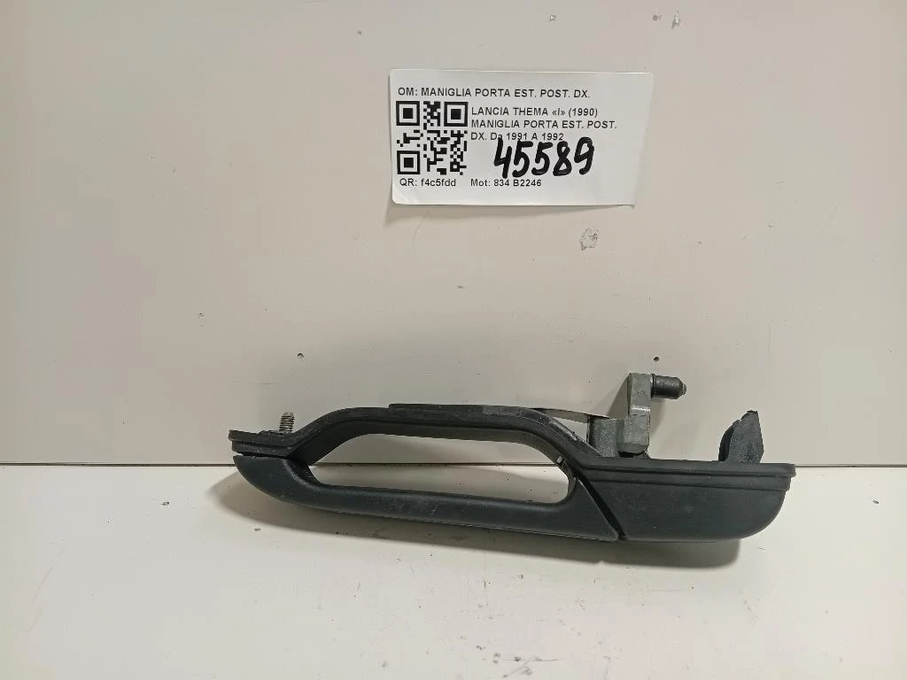 Maniglia Porta EST POST DX 46401011 Lancia Thema I 1990