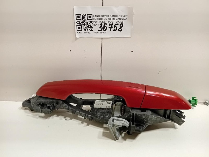 Maniglia Porta EST POST DX Land Rover Range Rover Evoque I 2011