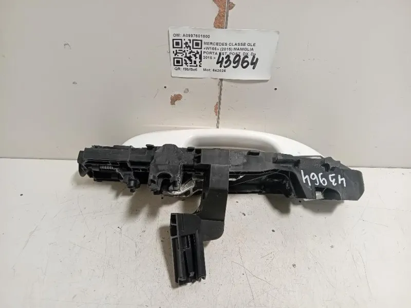 Maniglia Porta EST POST DX A0997601800 Mercedes Classe GLE W166 2015