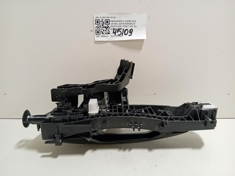 Maniglia Porta EST POST DX A 204 760 16 34 Mercedes Classe GLE W166 2015