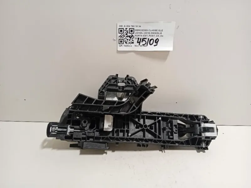 Maniglia Porta EST POST DX A 204 760 16 34 Mercedes Classe GLE W166 2015