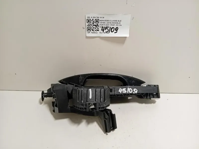 Maniglia Porta EST POST DX A 204 760 16 34 Mercedes Classe GLE W166 2015
