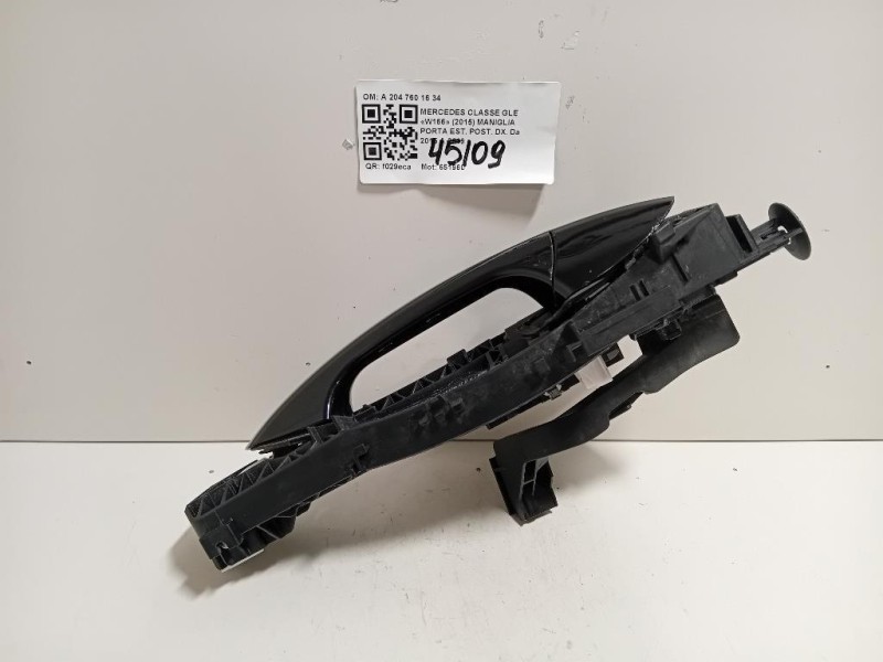 Maniglia Porta EST POST DX A 204 760 16 34 Mercedes Classe GLE W166 2015