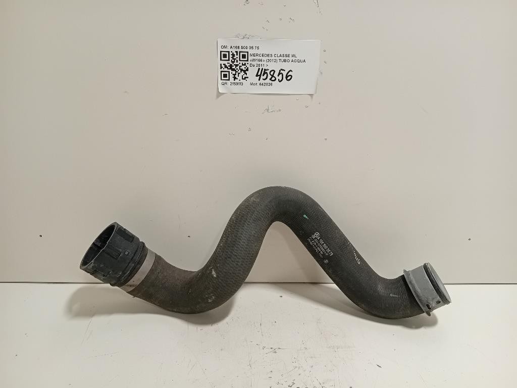 TUBO Acqua A166 500 05 75 Mercedes Classe ML W166 2012