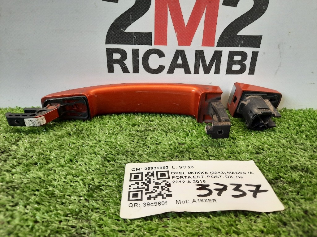 Maniglia Porta EST POST DX 25936893 Opel Mokka 2013