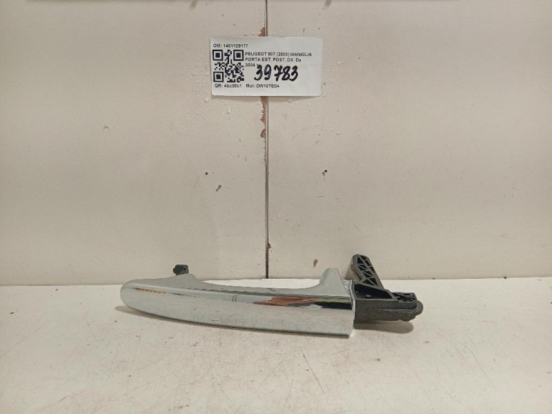 Maniglia Porta EST POST DX 1401128177 Peugeot 807 2003