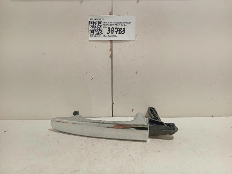 Maniglia Porta EST POST DX 1401128177 Peugeot 807 2003
