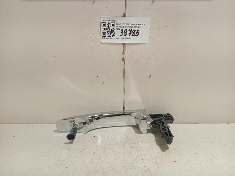 Maniglia Porta EST POST DX 1401128177 Peugeot 807 2003