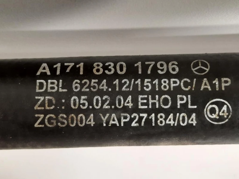 TUBO Acqua A1718301796 Mercedes Classe SLK R171 2004