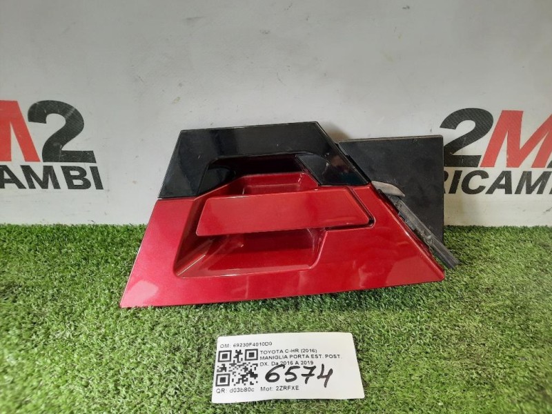 Maniglia Porta EST POST DX 69230F4010D0 Toyota C-HR I 2016