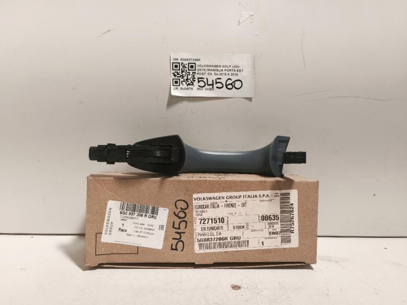Maniglia Porta EST POST DX 5G0837206R Volkswagen GOLF VII 2013