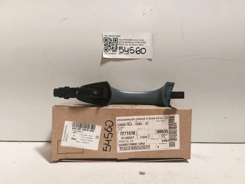 Maniglia Porta EST POST DX 5G0837206R Volkswagen GOLF VII 2013