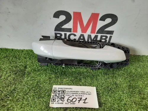 Maniglia Porta EST POST DX 5G0837206NGRU Volkswagen T-roc 2017