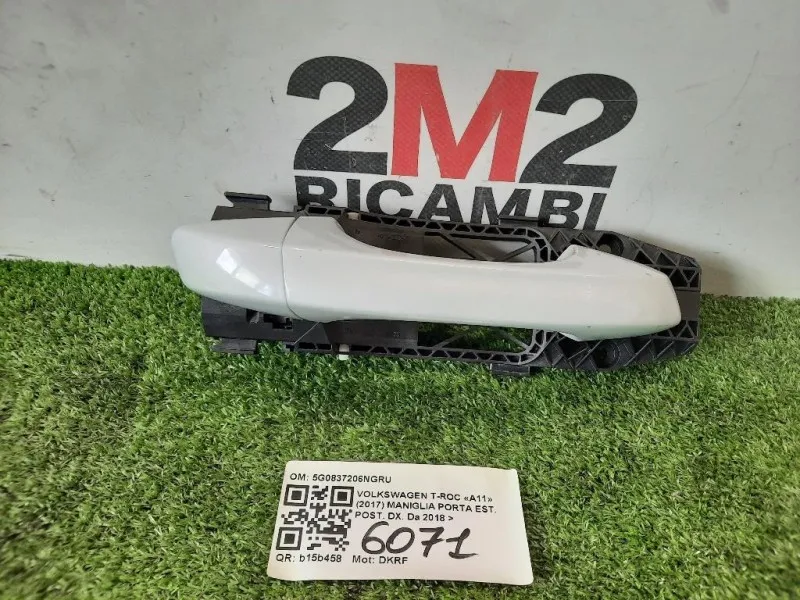 Maniglia Porta EST POST DX 5G0837206NGRU Volkswagen T-roc 2017