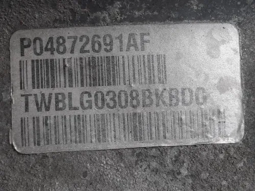 Cambio 6 MARCE AUTOMATICO ECE BWD 140CV 103KW Dodge Journey 2009