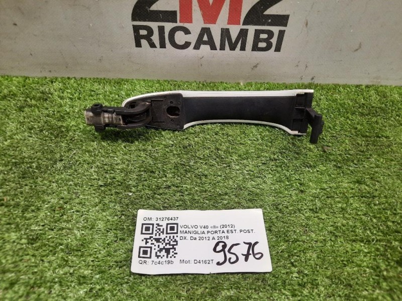 Maniglia Porta EST POST DX 31276437 Volvo V40 II 2012