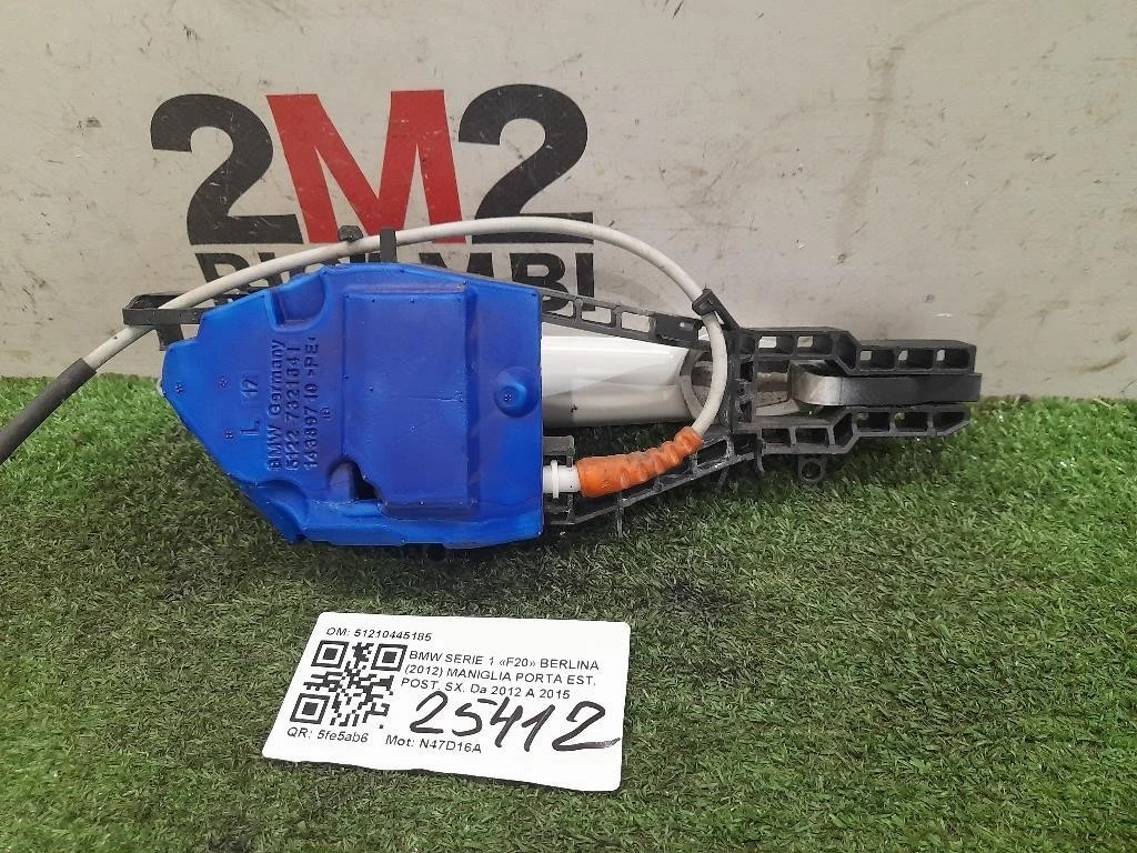 Maniglia Porta EST POST SX 51210445185 Bmw Serie 1 F20 Berlina 2012