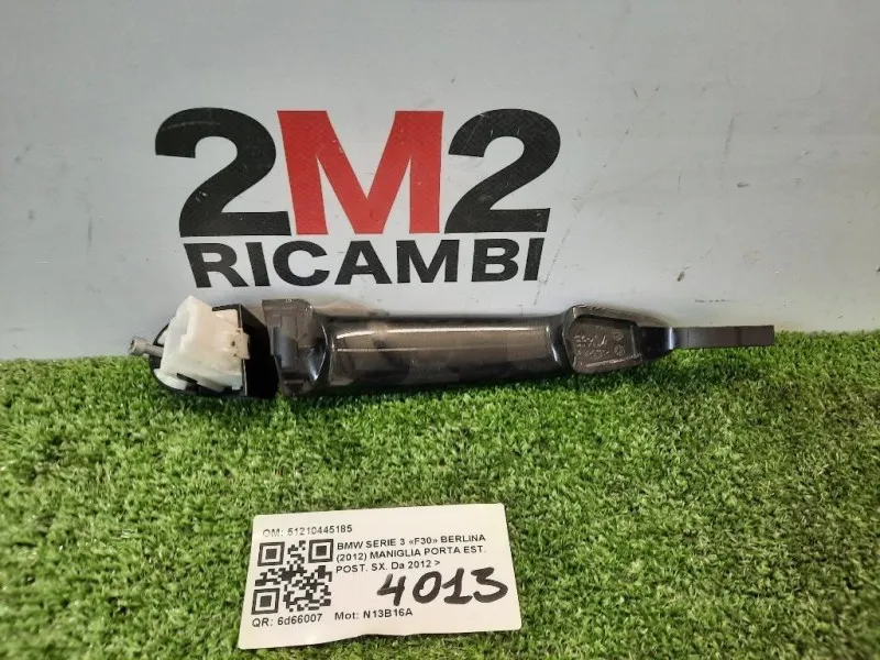 Maniglia Porta EST POST SX 51210445185 Bmw Serie 3 F30 Berlina 2012