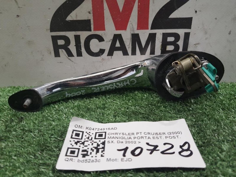 Maniglia Porta EST POST SX K04724915AD Chrysler PT Cruiser 2000