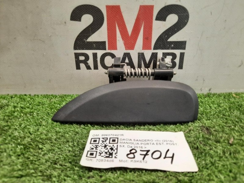 Maniglia Porta EST POST SX 806070421R Dacia Sandero II 2016
