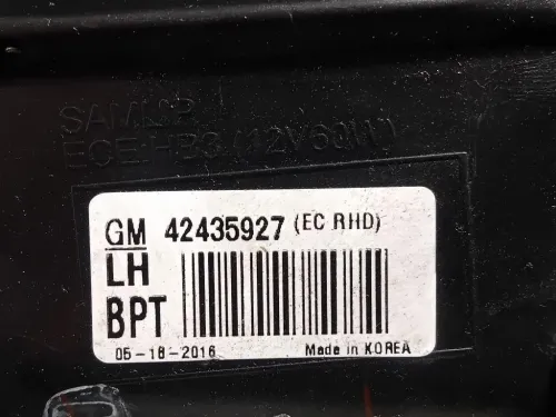 Proiettore ANT SX 42435927 Opel Mokka X 2016