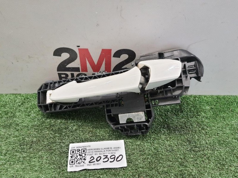 Maniglia Porta EST POST SX A2047600170 Mercedes Classe B W246 2012